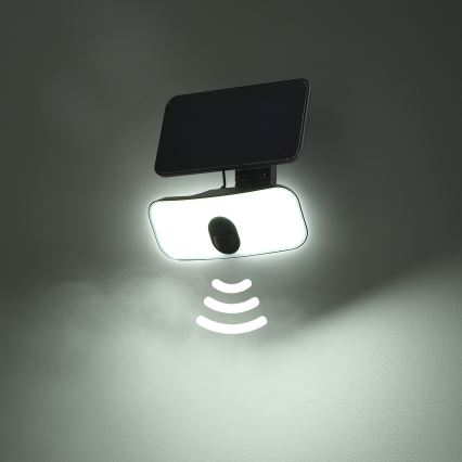 Brilagi - LED Solarna zidna svjetiljka sa senzorom ROOF LED/13W/5V 4000 mAh IP65