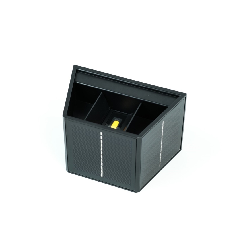Brilagi - LED Solarna zidna svjetiljka sa senzorom SOLAR CUBE LED/2W/3,2V 1300 mAh IP54