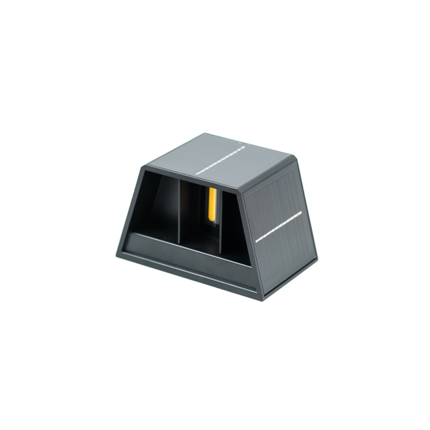 Brilagi - LED Solarna zidna svjetiljka sa senzorom SOLAR CUBE LED/2W/3,2V 1300 mAh IP54