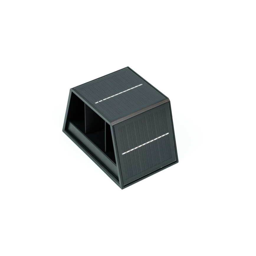 Brilagi - LED Solarna zidna svjetiljka sa senzorom SOLAR CUBE LED/2W/3,2V 1300 mAh IP54