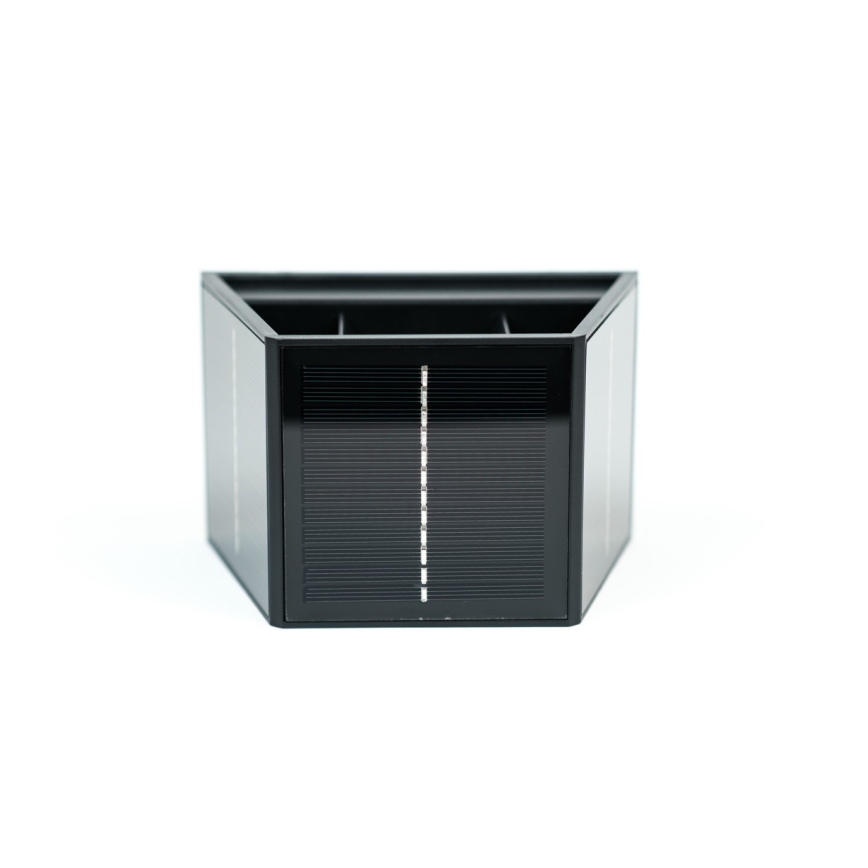 Brilagi - LED Solarna zidna svjetiljka sa senzorom SOLAR CUBE LED/2W/3,2V 1300 mAh IP54