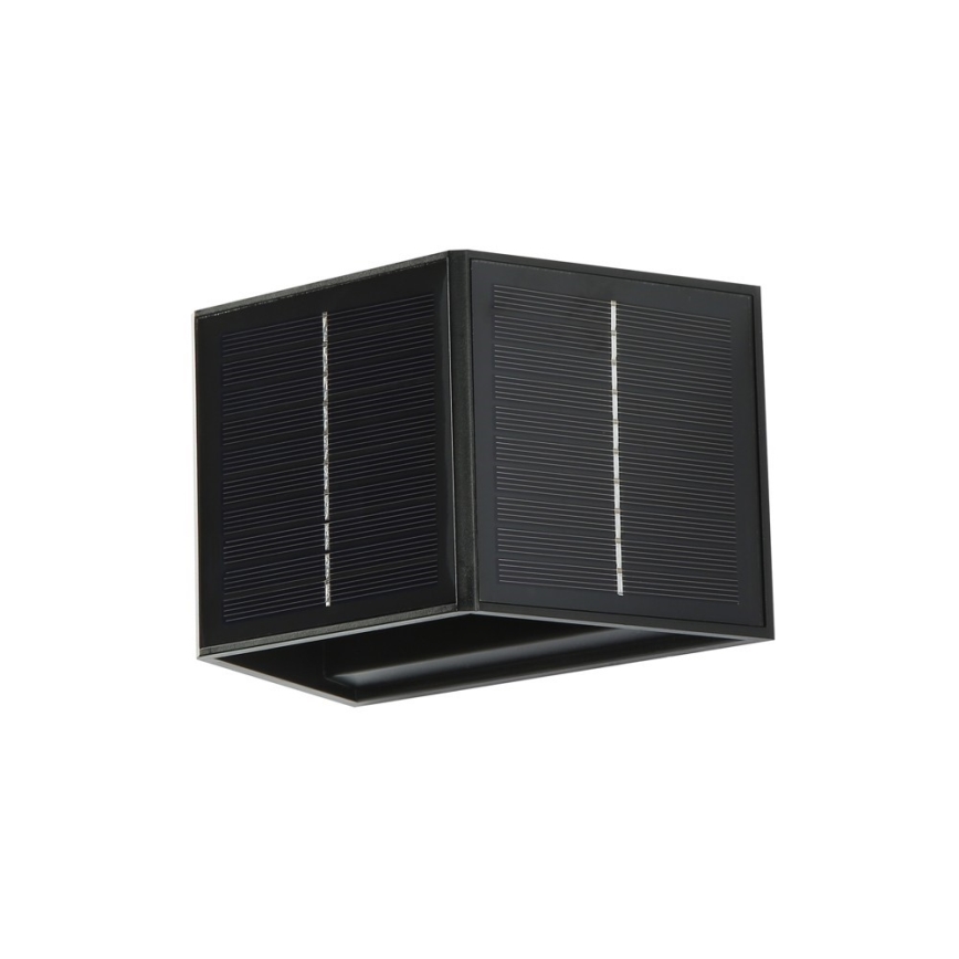 Brilagi - LED Solarna zidna svjetiljka sa senzorom SOLAR CUBE LED/2W/3,2V 1300 mAh IP54