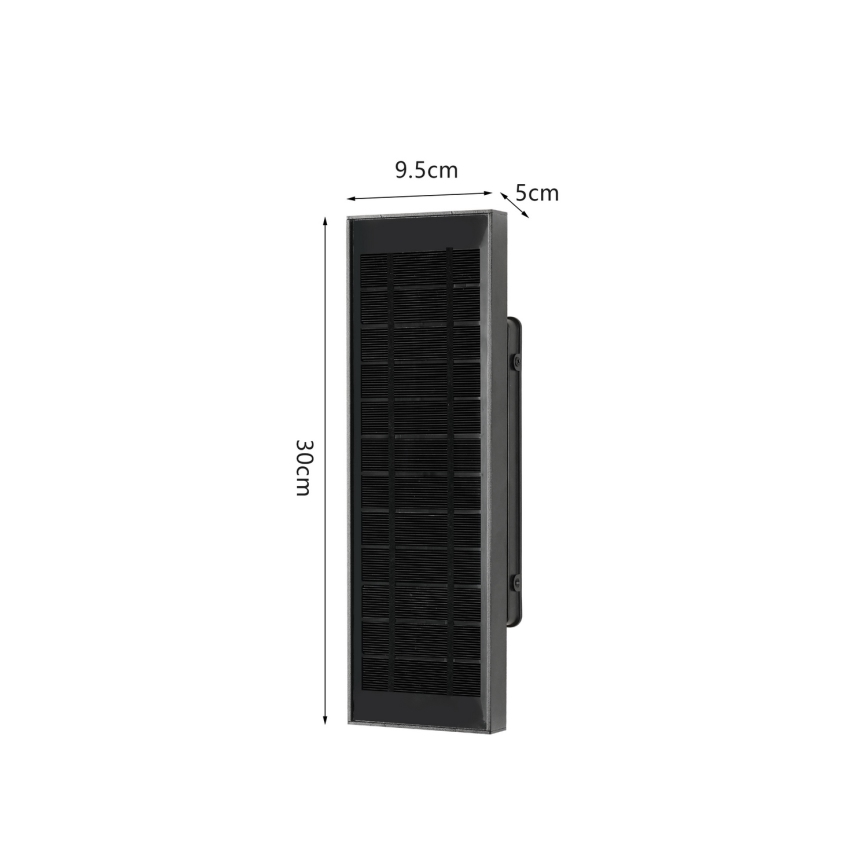 Brilagi - LED prigušivo solarno zidno svjetlo SUN LED/2,5W/3,7V 30 cm 2000 mAh IP44