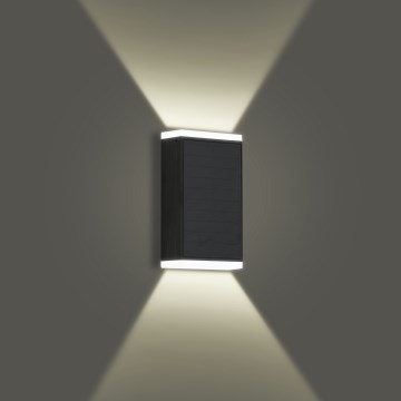 Brilagi - LED Solarna zidna svjetiljka SUNCE GUARD LED/2W/3,7V 2000 mAh IP45