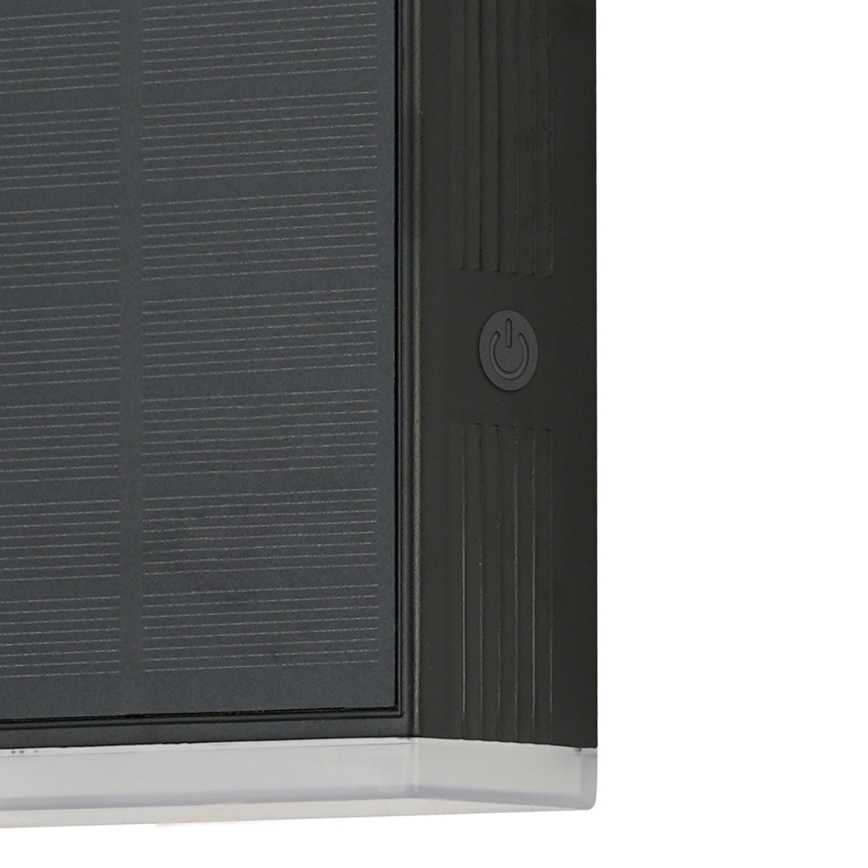 Brilagi - LED Solarna zidna svjetiljka SUNCE GUARD LED/2W/3,7V 2000 mAh IP45