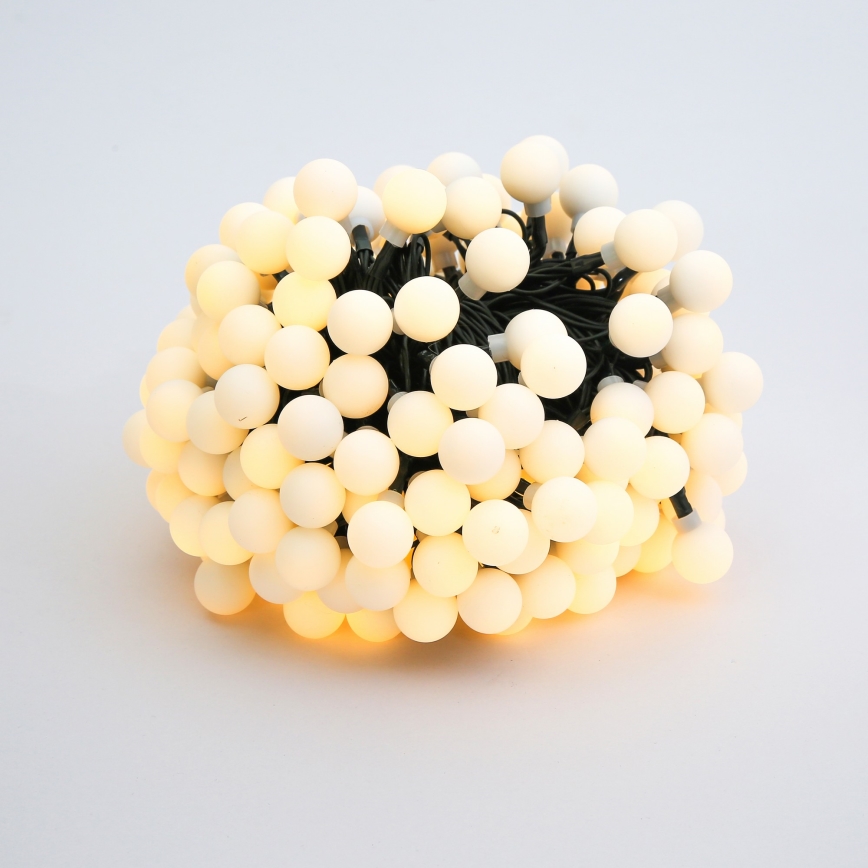 Brilagi - LED Solarni dekorativni lanac BUBBLE 200xLED/8 funkcija 20m IP65 topla bijela 800 mAh