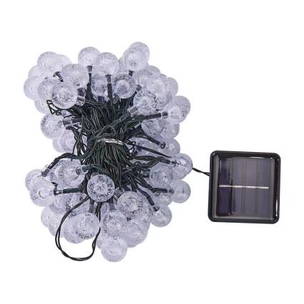 Brilagi - LED Solarni dekorativni lanac BUBBLE 200xLED/8 funkcija 20m IP65 topla bijela