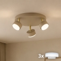 Brilagi - LED spot MONO 3xGX53/30W/230V bež/zlatna