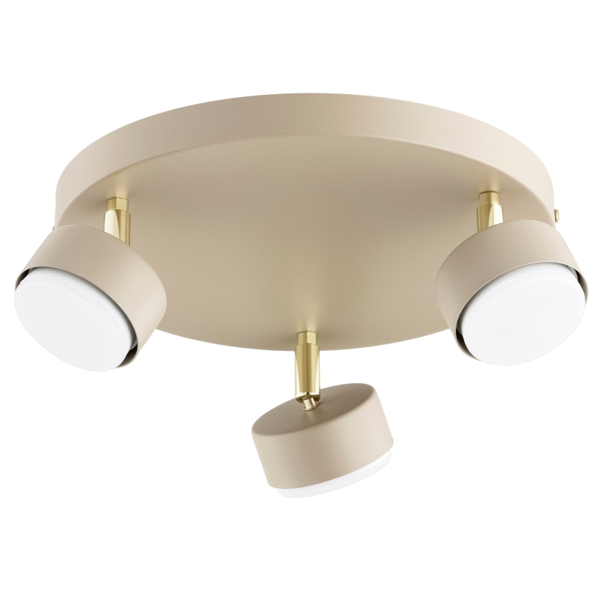 Brilagi - LED spot MONO 3xGX53/30W/230V bež/zlatna