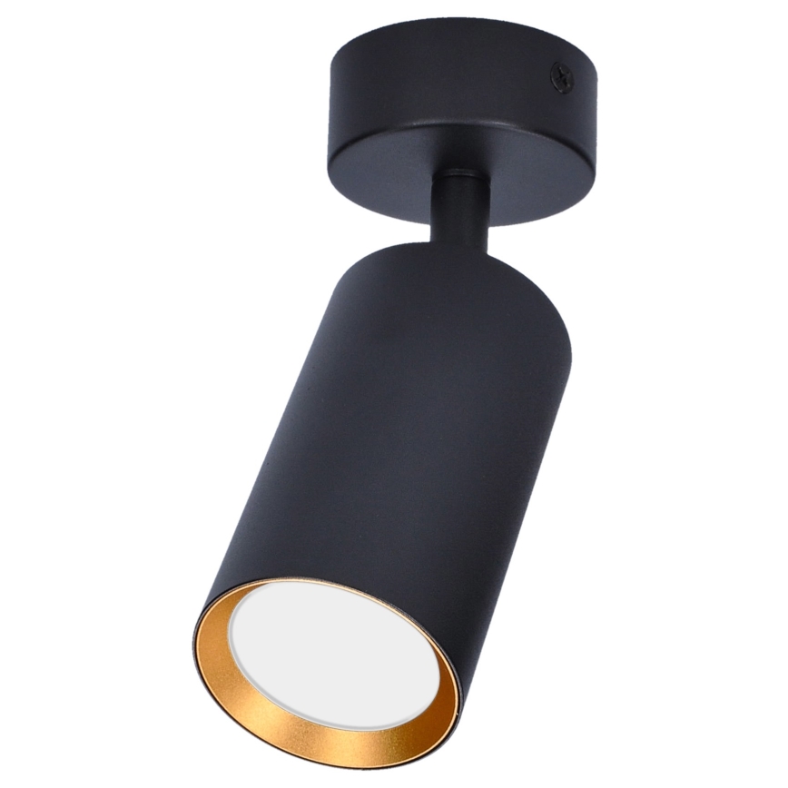 Brilagi - LED RGBW prigušivo ugradno spot svjetlo SELE 1xGU10/4,8W/230V 3000K crna/zlatna + daljinski upravljač