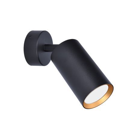 Brilagi - LED RGBW prigušivo ugradno spot svjetlo SELE 1xGU10/4,8W/230V 3000K crna/zlatna + daljinski upravljač