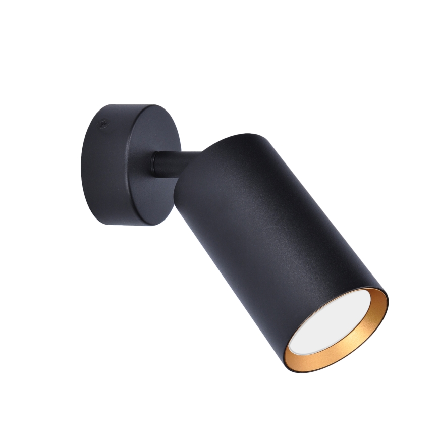 Brilagi - LED RGBW prigušivo ugradno spot svjetlo SELE 1xGU10/4,8W/230V 3000K crna/zlatna + daljinski upravljač