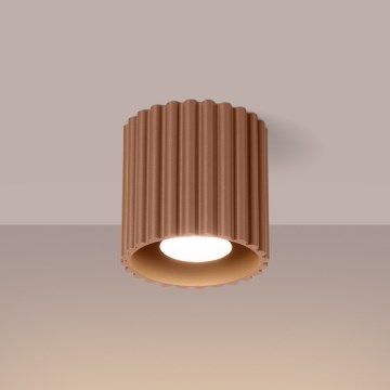 Brilagi - LED spot SFERA 1xGU10/10W/230V Ø 10 cm smeđa