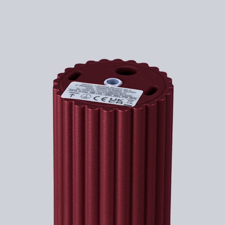Brilagi - LED spot svjetiljka CRESTO 1xGU10/10W/230V 10 cm bordo