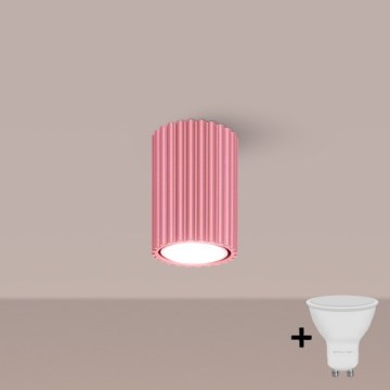 Brilagi - LED spot svjetiljka CRESTO 1xGU10/10W/230V 10 cm ružičasta