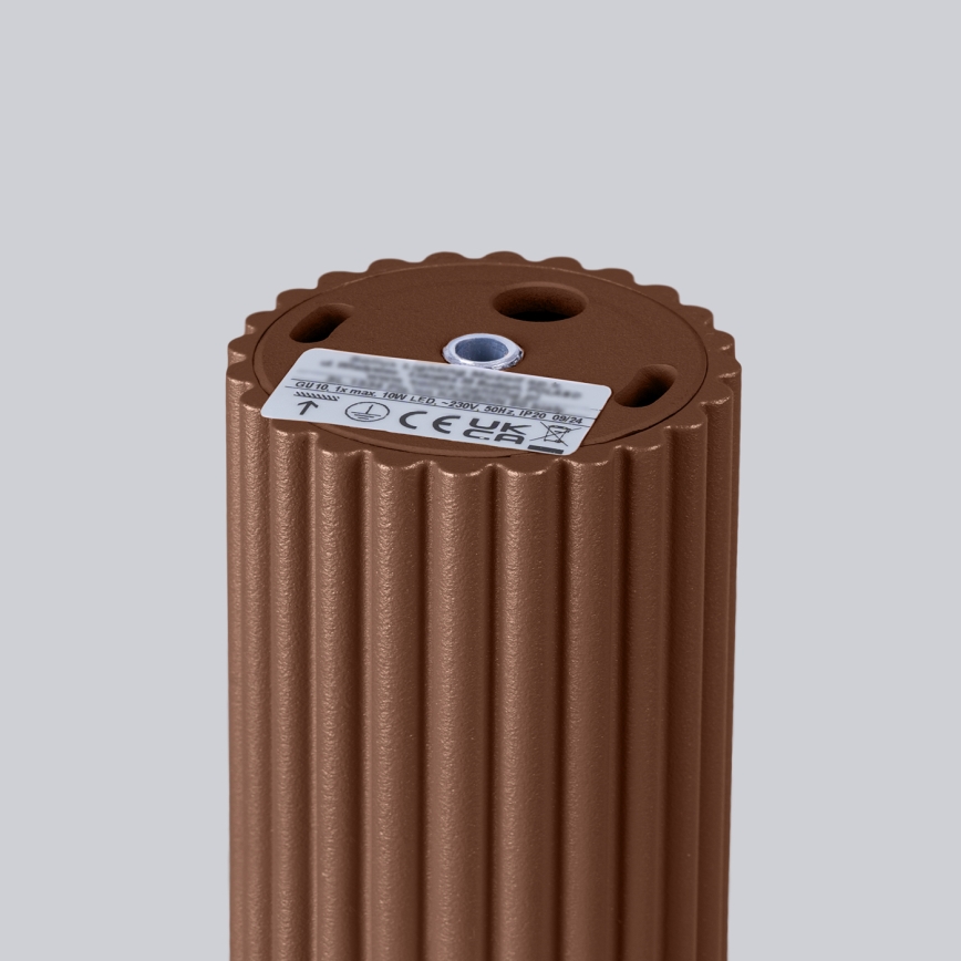 Brilagi - LED spot svjetiljka CRESTO 1xGU10/10W/230V 10 cm smeđa