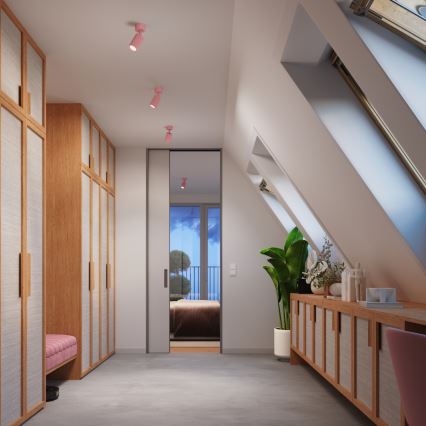 Brilagi - LED spot svjetiljka CRESTO 1xGU10/10W/230V ružičasta