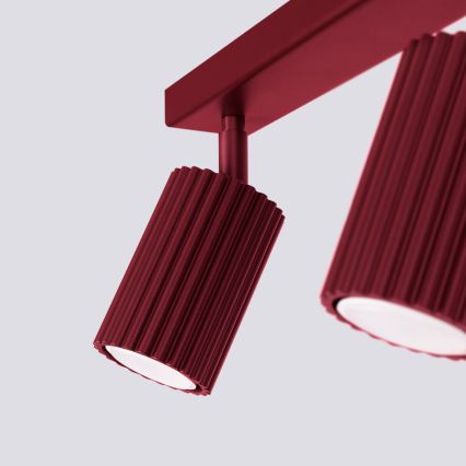 Brilagi - LED spot svjetiljka CRESTO 2xGU10/10W/230V bordo