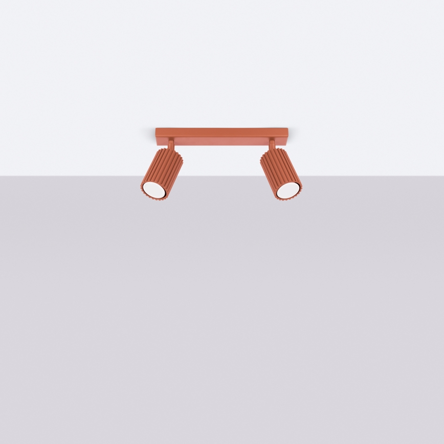 Brilagi - LED spot svjetiljka CRESTO 2xGU10/10W/230V crvena