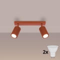 BRILAGI - LED spot svjetiljka CRESTO 2xGU10/10W/230V narančasta