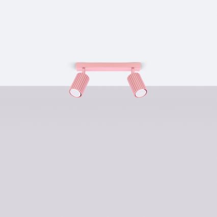 Brilagi - LED spot svjetiljka CRESTO 2xGU10/10W/230V ružičasta
