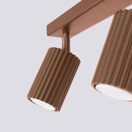 Brilagi - LED spot svjetiljka CRESTO 2xGU10/10W/230V smeđa