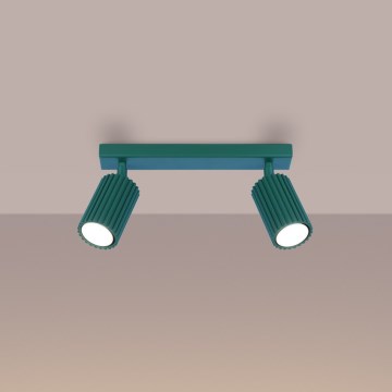 Brilagi - LED spot svjetiljka CRESTO 2xGU10/10W/230V tirkizna