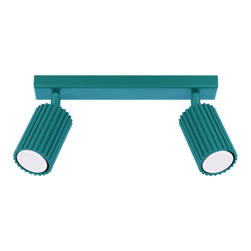 Brilagi - LED spot svjetiljka CRESTO 2xGU10/10W/230V tirkizna