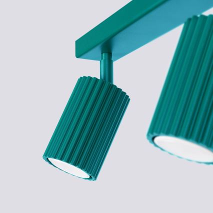 Brilagi - LED spot svjetiljka CRESTO 2xGU10/10W/230V tirkizna