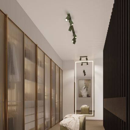 Brilagi - LED spot svjetiljka CRESTO 2xGU10/10W/230V zelena