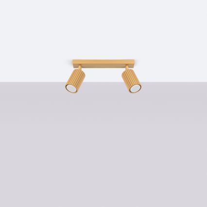 Brilagi - LED spot svjetiljka CRESTO 2xGU10/10W/230V zlatna