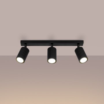 Brilagi - LED spot svjetiljka CRESTO 3x GU10/10W/230V crna