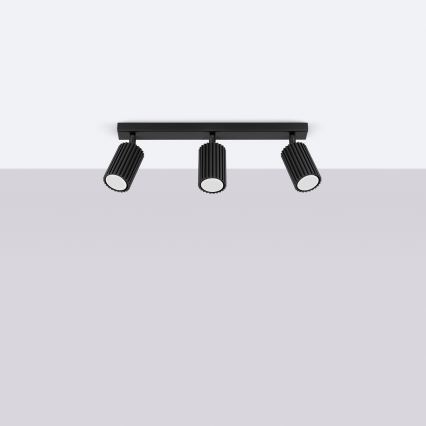 Brilagi - LED spot svjetiljka CRESTO 3x GU10/10W/230V crna