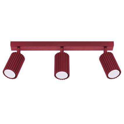 Brilagi - LED spot svjetiljka CRESTO 3xGU10/10W/230V bordo