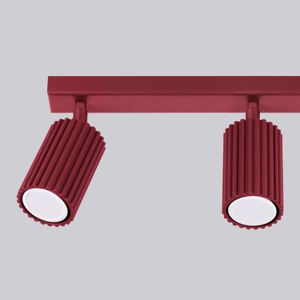 Brilagi - LED spot svjetiljka CRESTO 3xGU10/10W/230V bordo