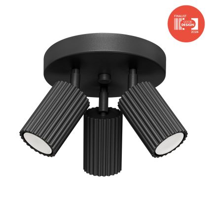 Brilagi - LED spot svjetiljka CRESTO 3xGU10/10W/230V crna
