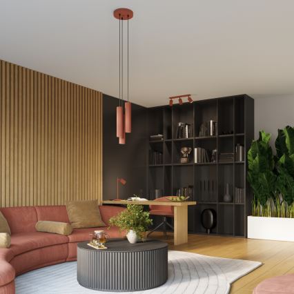 Brilagi - LED spot svjetiljka CRESTO 3xGU10/10W/230V crvena