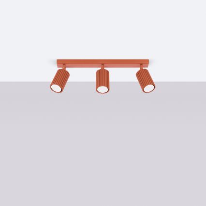 Brilagi - LED spot svjetiljka CRESTO 3xGU10/10W/230V crvena