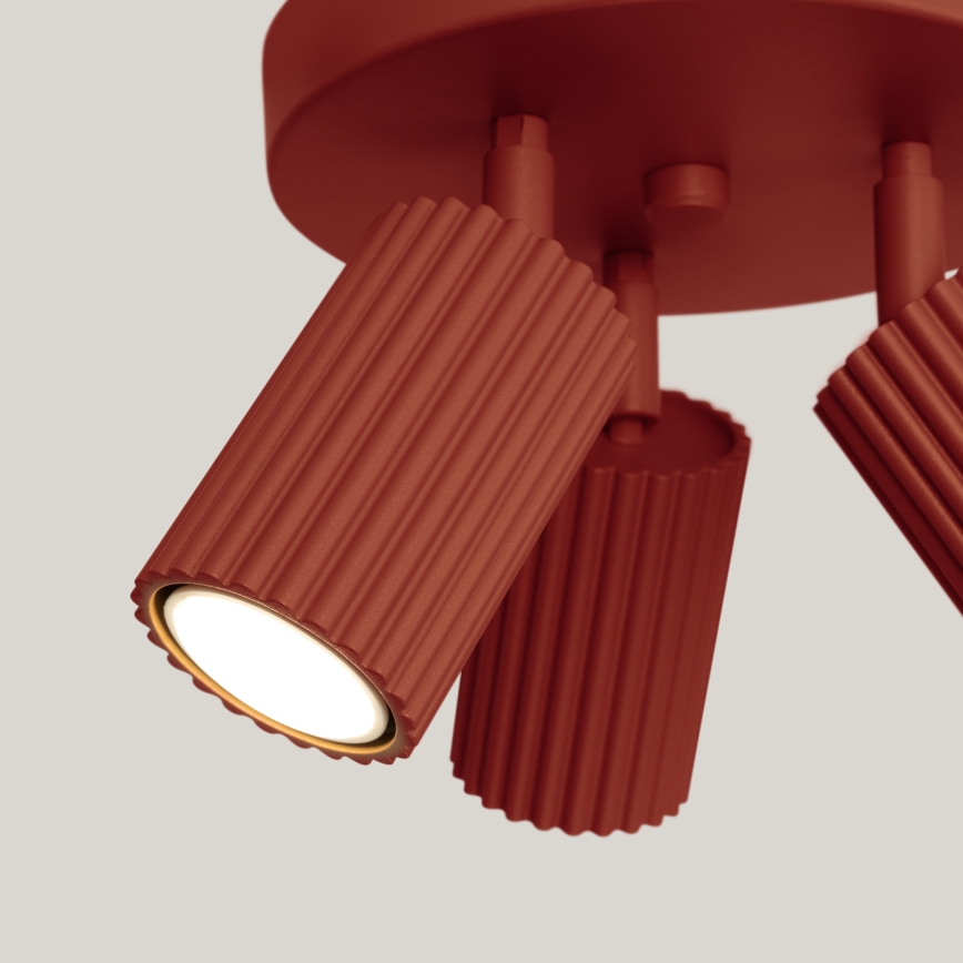 Brilagi - LED spot svjetiljka CRESTO 3xGU10/10W/230V crvena