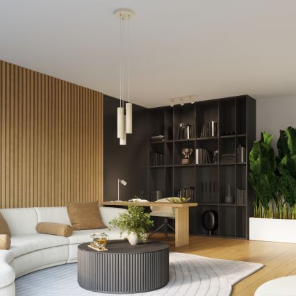 Brilagi - LED spot svjetiljka CRESTO 3xGU10/10W/230V kremasta