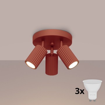 BRILAGI - LED spot svjetiljka CRESTO 3xGU10/10W/230V narančasta