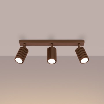 Brilagi - LED spot svjetiljka CRESTO 3xGU10/10W/230V smeđa