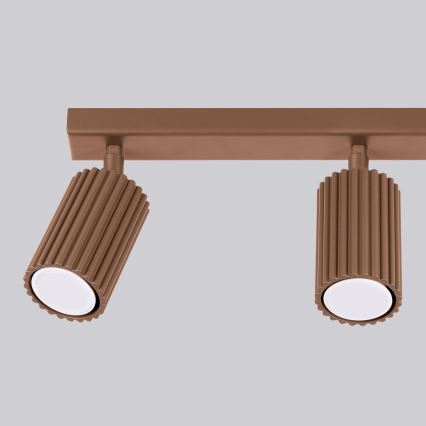 Brilagi - LED spot svjetiljka CRESTO 3xGU10/10W/230V smeđa