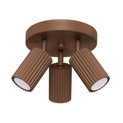 Brilagi - LED spot svjetiljka CRESTO 3xGU10/10W/230V smeđa