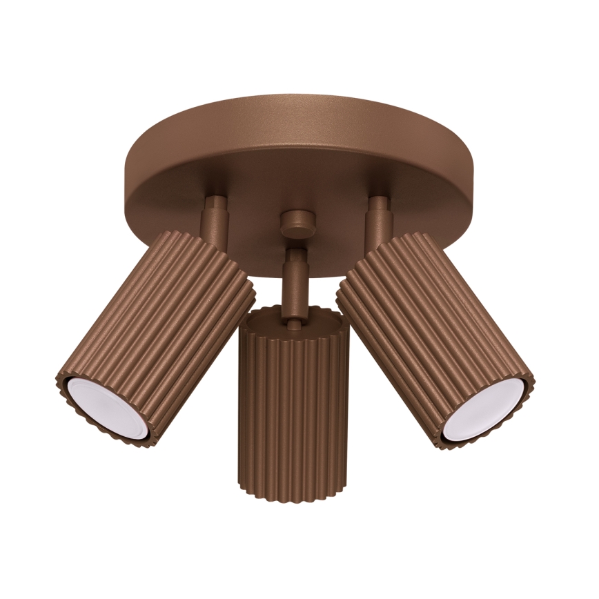 Brilagi - LED spot svjetiljka CRESTO 3xGU10/10W/230V smeđa