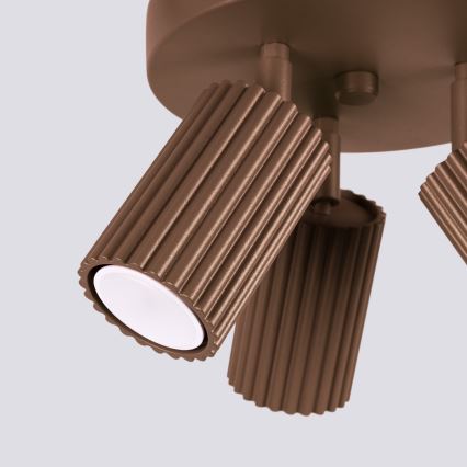 Brilagi - LED spot svjetiljka CRESTO 3xGU10/10W/230V smeđa