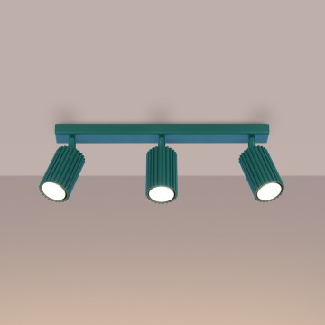 Brilagi - LED spot svjetiljka CRESTO 3xGU10/10W/230V tirkizna