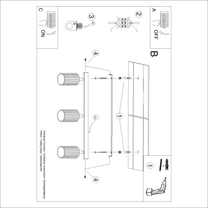 Brilagi - LED spot svjetiljka CRESTO 3xGU10/10W/230V tirkizna