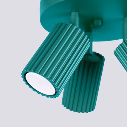 Brilagi - LED spot svjetiljka CRESTO 3xGU10/10W/230V tirkizna