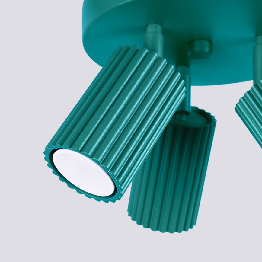 Brilagi - LED spot svjetiljka CRESTO 3xGU10/10W/230V tirkizna